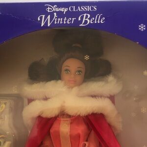 Disney Classics Winter Belle Doll Vintage Beauty and the Beast
